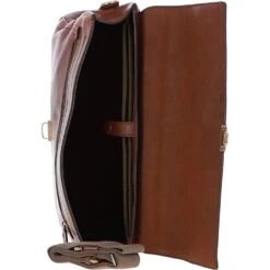 The Bridge Medium Italian Travel Briefcase Brown: 006402101 14 -Luxe Style Central the bridge medium italian travel briefcase brown 006402101 14 p6304 22878 image