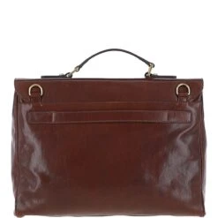 The Bridge Medium Italian Travel Briefcase With Lock Brown: 64215 01 14 NH 9 The Bridge Medium Italian Travel Briefcase With Lock Brown: 64215 01 14 NH -Luxe Style Central the bridge medium italian travel briefcase with lock brown 64215 01 14 nh p6307 22866 image