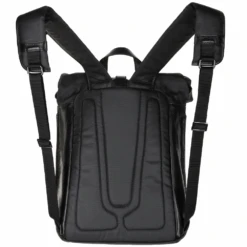 The Bridge Medium Roll Top Italian Travel Backpack Black - 061556 3Q 86 NH -Luxe Style Central the bridge medium roll top italian travel backpack black 061556 3q 86 nh p1990 8805 image