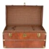 The Bridge Vintage Large Italian Vegetable Tanned Leather Trunk Brown: 0088424 01 -Luxe Style Central the bridge vintage large italian vegetable tanned leather trunk brown 0088424 01 p3434 15041 image