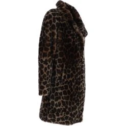 Three-Quarter Leopard Print Skeepskin Coat: Aria -Luxe Style Central three quarter leopard print skeepskin coat aria p4404 18787 image