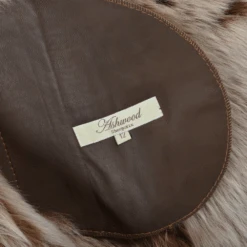 Toscana Longhaired Shearling Jacket With Large Hood Tan : Muna -Luxe Style Central toscana longhaired shearling jacket with large hood tan muna p854 3656 image