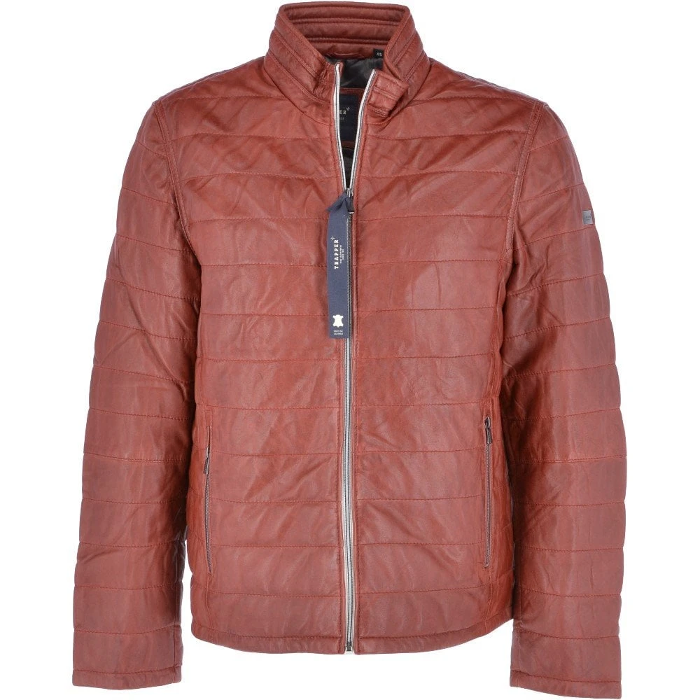 Leather Jacket Wine : Massimo 3 Leather Jacket Wine : Massimo