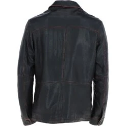 Men’s Leather Jacket Black: Samo -Luxe Style Central trapper men s leather jacket black samo p6806 24884 image