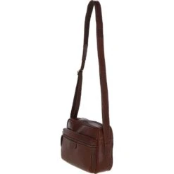 Unisex Leather Body Bag – Chestnut Tan: T-72 -Luxe Style Central unisex ashwood leather body bag chestnut tan t 72 p6750 24564 image