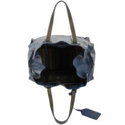 The Bridge Unisex Large Shopper Bag Blue : 00650541P 2K -Luxe Style Central unisex large shopper bag blue 00650541p 2k p798 8307 image