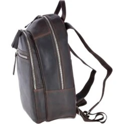 Unisex Leather Oily Hunter Backpack Brown : 1663 -Luxe Style Central unisex leather oily hunter backpack brown 1663 p2364 10934 image