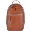 Unisex Leather Oily Hunter Backpack Tan : 1663 -Luxe Style Central unisex leather oily hunter backpack tan 1663 p2365 10938 image