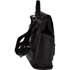 Unisex Leather Vintage Backpack Black/mud: F-86 9 Unisex Leather Vintage Backpack Black/mud: F-86 -Luxe Style Central unisex leather vintage backpack black mud f 86 p2398 11031 image