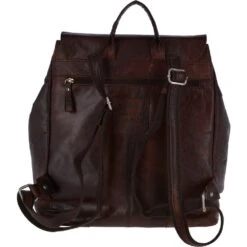 Unisex Leather Vintage Backpack Brandy : F-86 8 Unisex Leather Vintage Backpack Brandy : F-86 -Luxe Style Central unisex leather vintage backpack brandy f 86 p2399 11035 image