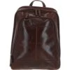 Unisex Mayfair Hi Veg Leather Backpack Tempo Brown : 8144 -Luxe Style Central unisex mayfair hi veg leather backpack tempo brown 8144 p4023 17226 image