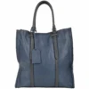 The Bridge Unisex Shopper Work Bag Blue : 00650141P 2K -Luxe Style Central unisex shopper work bag blue 00650141p 2k p797 8309 image