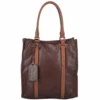 The Bridge Unisex Shopper Work Bag Brown : 0650041P -Luxe Style Central unisex shopper work bag brown 0650041p p801 3517 image