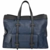 The Bridge Unisex Travel And Shopper Bag Blue : 00650641P 2K -Luxe Style Central unisex travel and shopper bag blue 00650641p 2k p799 8314 image