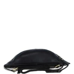 Vegetable Tanned Leather Luxury Travel Bum Bag Navy: V-32 -Luxe Style Central vegetable tanned leather luxury travel bum bag navy v 32 p5299 19152 image