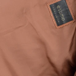 Vegetable Tanned Leather Ribbed Biker Jacket Tan/ Nap : Venom -Luxe Style Central vegetable tanned leather ribbed biker jacket tan nap venom p2289 10382 image