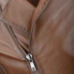 Vegetable Tanned Ribbed Leather Jacket Camel : Vespa 12 Vegetable Tanned Ribbed Leather Jacket Camel : Vespa -Luxe Style Central vegetable tanned ribbed leather jacket camel vespa p2316 10447 image