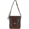 Vintage Cow Oily Leather Travel Bag Brown/Brandy: FEN-781 -Luxe Style Central vintage cow oily leather travel bag brown brandy fen 781 p5696 20297 image