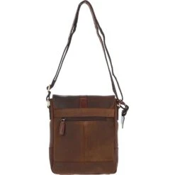 Vintage Cow Oily Leather Travel Bag Brown/Brandy: FEN-781 -Luxe Style Central vintage cow oily leather travel bag brown brandy fen 781 p5696 20299 image