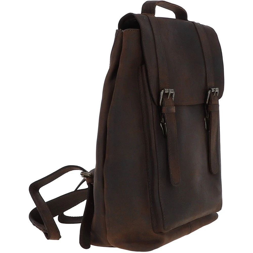 Vintage Leather Backpack Brown: Ryan 6 Vintage Leather Backpack Brown: Ryan - Image 4