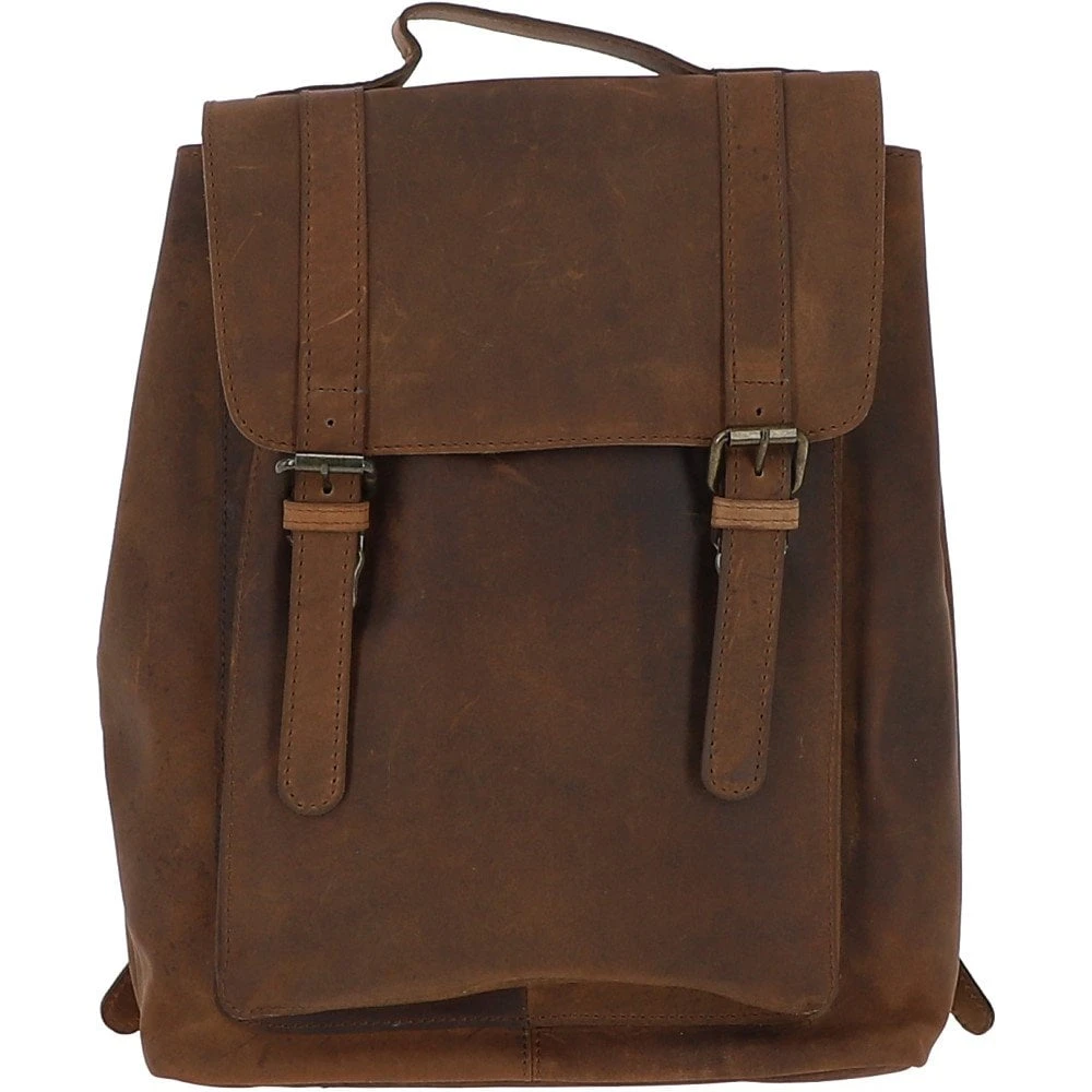Vintage Leather Backpack Tan 2: Ryan 3 Vintage Leather Backpack Tan 2: Ryan