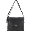 Vintage Medium Leather Shoulder Bag Grey: G23 -Luxe Style Central vintage medium leather shoulder bag grey g23 p5321 19386 image