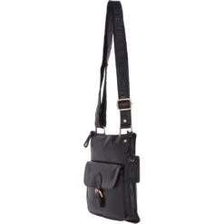 Vintage Small Leather Shoulder Bag Black – G20 -Luxe Style Central vintage small leather shoulder bag black g20 p3606 15195 image