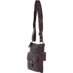 Vintage Small Leather Shoulder Bag Brandy – G20 -Luxe Style Central vintage small leather shoulder bag brandy g20 p3607 15199 image