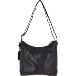 Vintage Two Pocket Leather Shoulder Bag Black – G21 -Luxe Style Central vintage two pocket leather shoulder bag black g21 p3609 15184 image