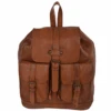 Vintage Wash Leather Rucksack Rust : 7990 -Luxe Style Central vintage wash leather rucksack rust 7990 p610 2474 image