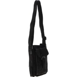 Vintage Woven Classic Leather Crossbody Bag Black : D-76 -Luxe Style Central vintage woven classic leather crossbody bag black d 76 p6374 23202 image