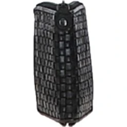 Vintage Woven Leather Zip Around Small 6 Card Coin Purse Black : D-80 -Luxe Style Central vintage woven leather zip around small 6 card coin purse black d 80 p6358 23221 image