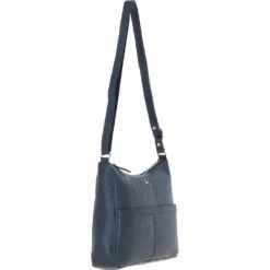 Vittoria Croc Print Leather Shoulder Bag Navy/croc: MC4 16 Vittoria Croc Print Leather Shoulder Bag Navy/croc: MC4 -Luxe Style Central vittoria croc print leather shoulder bag navy croc mc4 p6844 25174 image