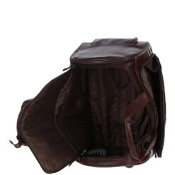 Weekend Columbian Leather Travel Holdall Brown : 8146 -Luxe Style Central weekend columbian leather travel holdall brown 8146 p7640 27569 image