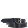 Women's Fashion Leather Belt With Gold Metal Pin Buckle Navy: LB-303 -Luxe Style Central womens fashion leather belt with gold metal pin buckle navy lb 303 p7221 26550 image