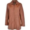 Women's Oversized Leather Coat Tan : Isleen -Luxe Style Central womens oversized leather coat tan isleen p3301 14398 image