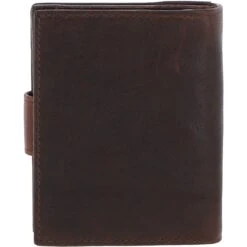 Women's Vintage Wash Leather Wallet Purse Brandy : G-41 -Luxe Style Central womens vintage wash leather wallet purse brandy g 41 p4072 17412 image