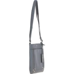 'XSpirit' Leather Crossbody Bag Charcoal Grey: 63033/CB4 -Luxe Style Central xspirit leather crossbody bag charcoal grey 63033 cb4 p6878 25455 image